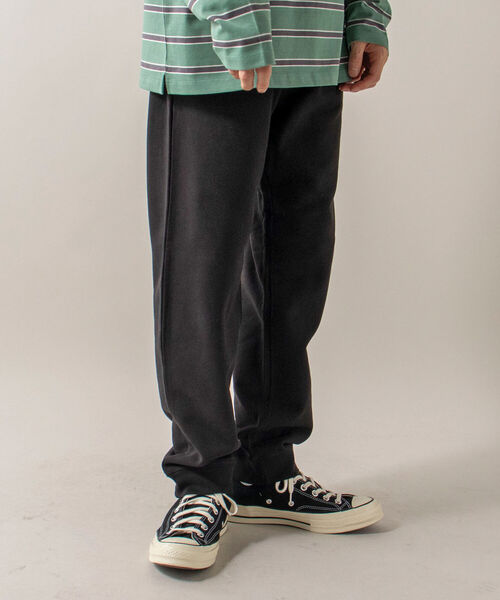 GLOSTER(グロスター)の「【WEB限定】【GLOSTER/グロスター】スウェットパンツ(スウェットパンツ・メンズ・ブラック/パープル/グレー/キナリ・MEDIUM/LARGE)」の2枚目の写真