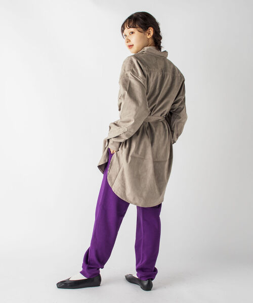 GLOSTER(グロスター)の「【WEB限定】【GLOSTER/グロスター】スウェットパンツ(スウェットパンツ・メンズ・ブラック/パープル/グレー/キナリ・MEDIUM/LARGE)」の9枚目の写真