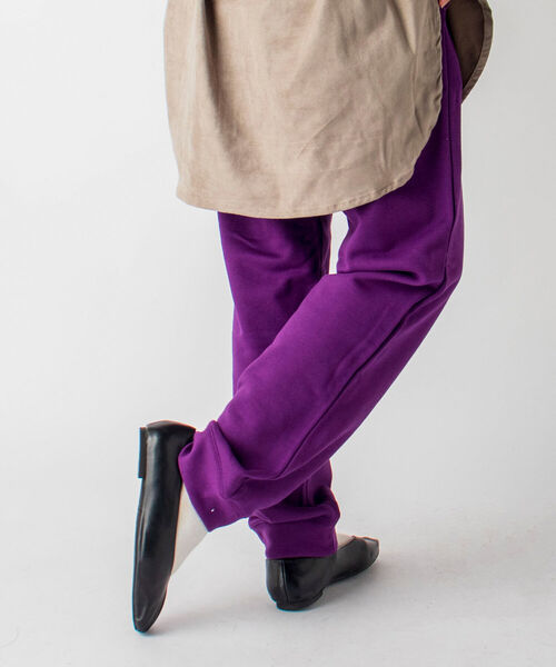 GLOSTER(グロスター)の「【WEB限定】【GLOSTER/グロスター】スウェットパンツ(スウェットパンツ・メンズ・ブラック/パープル/グレー/キナリ・MEDIUM/LARGE)」の16枚目の写真