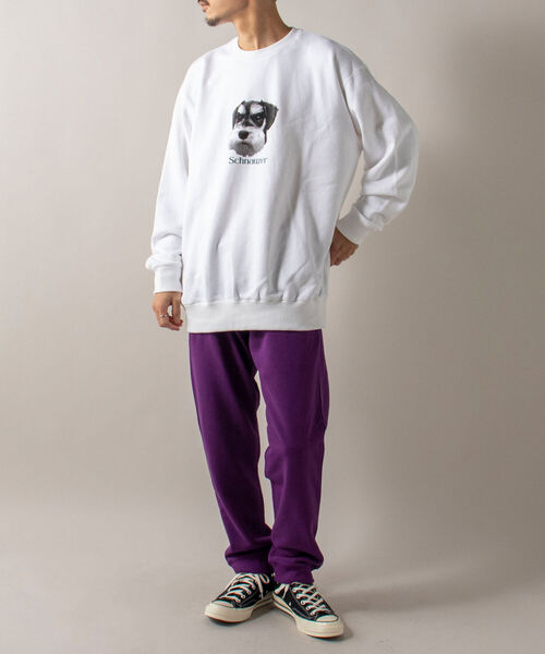 GLOSTER(グロスター)の「【WEB限定】【GLOSTER/グロスター】スウェットパンツ(スウェットパンツ・メンズ・ブラック/パープル/グレー/キナリ・MEDIUM/LARGE)」の6枚目の写真