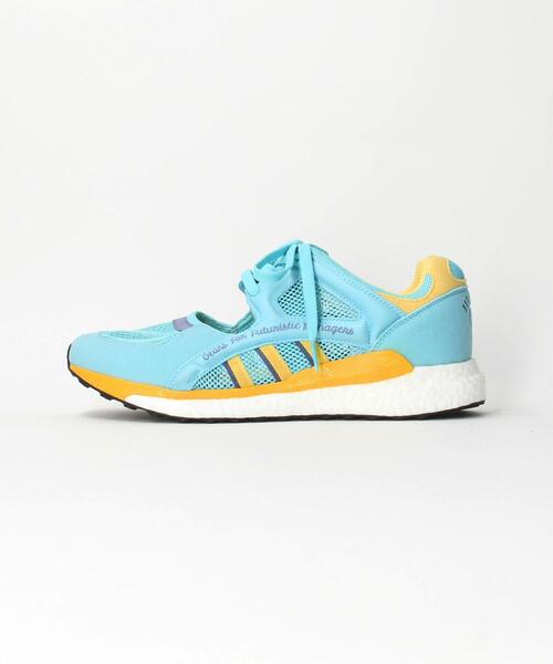 HUMAN MADE（ヒューマンメード）の「＜adidas Originals × HUMAN MADE＞ EQT RACING/スニーカー■■■（スニーカー・メンズ・ダークブラウン/ライトブルー・8/9h/8h/9）」の2枚目の写真