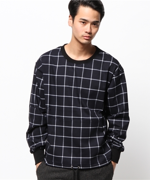 WHO'S WHO gallery(フーズフーギャラリー)の「【期間限定セール】【GIGGER】ウィンドペンBIG Tee(ニット/セーター・メンズ・ホワイト/ネイビー/ブラック・FREE)」の1枚目の写真