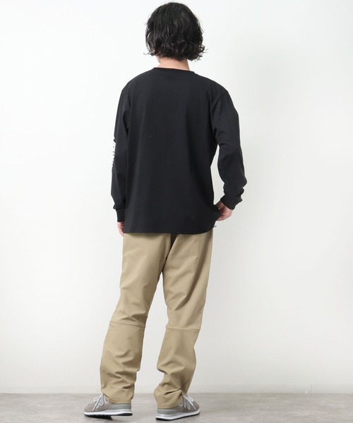 MOUNTAIN SMITH（マウンテンスミス）の「【 MOUNTAIN SMITH / マウンテンスミス 】袖プリント ロングスリーブTシャツ ロンT 長袖ポケットTシャツ ポケT（Tシャツ/カットソー・メンズ・グレー/ブラック/ベージュ/ブラウン/ホワイト・L/XL/M）」の8枚目の写真