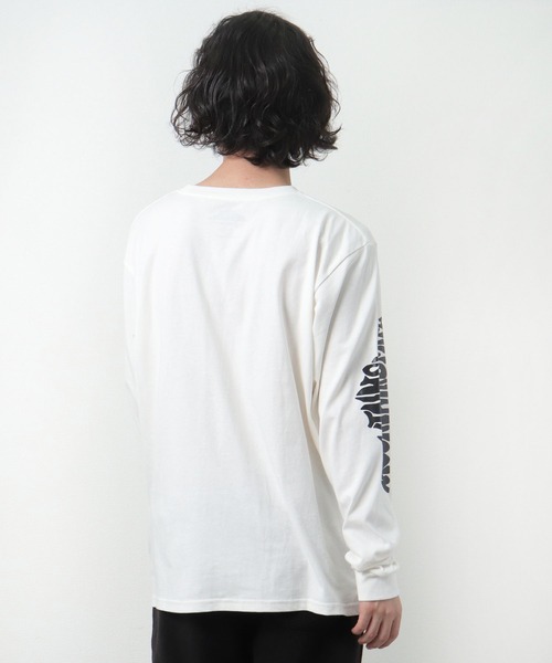 MOUNTAIN SMITH（マウンテンスミス）の「【 MOUNTAIN SMITH / マウンテンスミス 】袖プリント ロングスリーブTシャツ ロンT 長袖ポケットTシャツ ポケT（Tシャツ/カットソー・メンズ・グレー/ブラック/ベージュ/ブラウン/ホワイト・L/XL/M）」の17枚目の写真