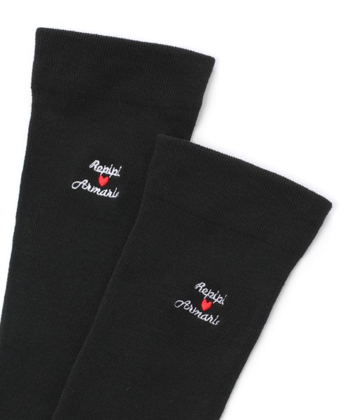 repipi armario(レピピ アルマリオ)の「ヒッキタイニーハイソックス(ソックス/靴下・キッズ・ブラック系その他/ブラック系その他3/ブラック系その他2・FREE)」の4枚目の写真