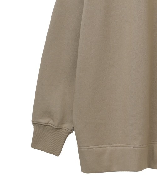 CLANE（クラネ）の「FRUIT OF THE ROOM×CLANE/フルーツオブザルーム×クラネ/Wide Sweat Tops(ワイドスウェット)/ 11105-2132（スウェット・レディース・チャコールグレー/ベージュ・FREE）」の22枚目の写真