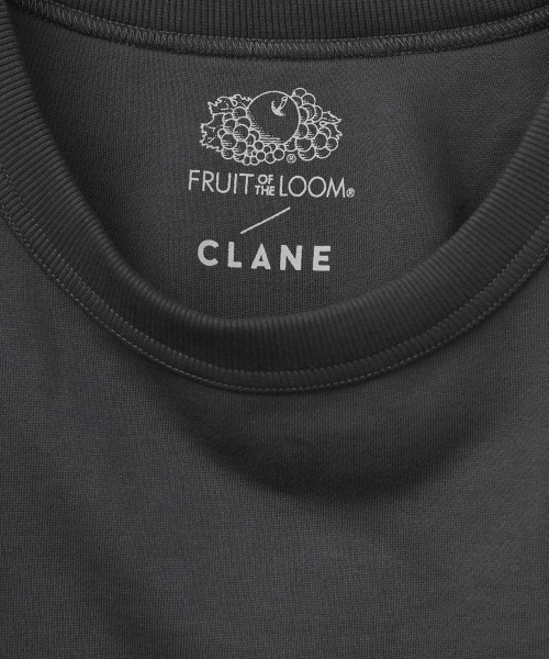 CLANE（クラネ）の「FRUIT OF THE ROOM×CLANE/フルーツオブザルーム×クラネ/Wide Sweat Tops(ワイドスウェット)/ 11105-2132（スウェット・レディース・チャコールグレー/ベージュ・FREE）」の12枚目の写真