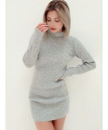 GYDA | バックオープンニットワンピ(ワンピース)