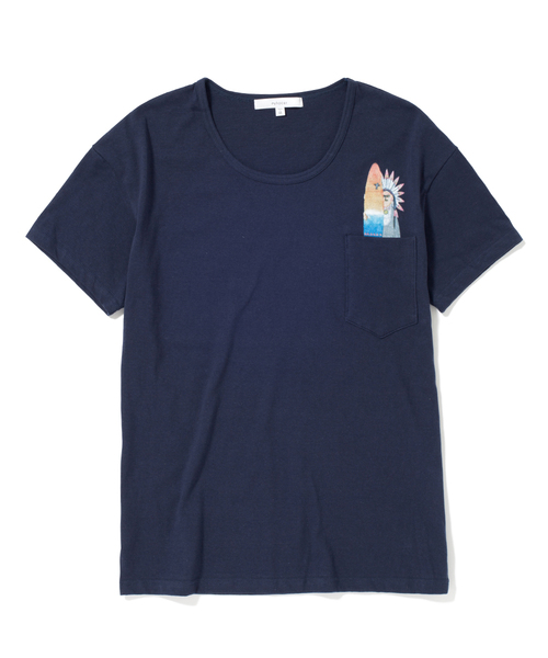 rehacer(レアセル)の「rehacer : Land Surfing(Tシャツ/カットソー・メンズ・ホワイト/ブラック/チャコールグレー/ネイビー/ブルーグリーン/ワインレッド・MEDIUM/X-LARGE/SMALL/LARGE)」の4枚目の写真