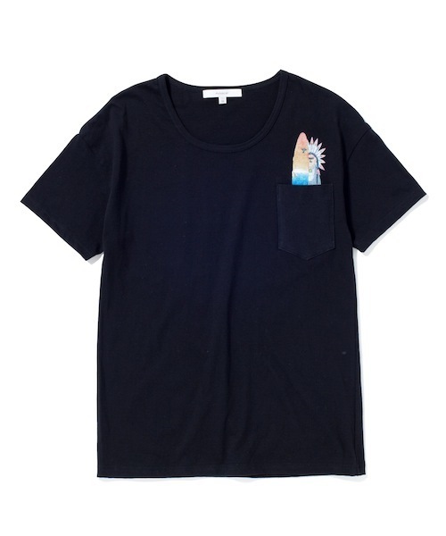 rehacer(レアセル)の「rehacer : Land Surfing(Tシャツ/カットソー・メンズ・ホワイト/ブラック/チャコールグレー/ネイビー/ブルーグリーン/ワインレッド・MEDIUM/X-LARGE/SMALL/LARGE)」の1枚目の写真