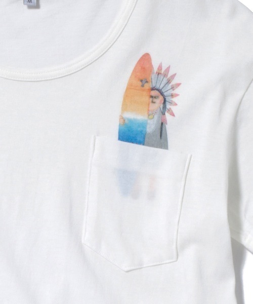 rehacer(レアセル)の「rehacer : Land Surfing(Tシャツ/カットソー・メンズ・ホワイト/ブラック/チャコールグレー/ネイビー/ブルーグリーン/ワインレッド・MEDIUM/X-LARGE/SMALL/LARGE)」の8枚目の写真