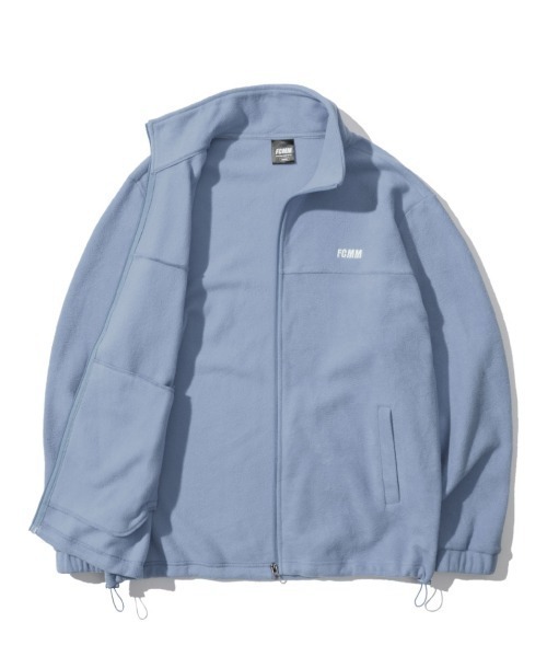 FCMM（エフシーエムエム）の「CLUB FLEECE ZIP-UP JACKET／クラブフリースジップアップジャケット（その他アウター・メンズ・ライトブルー/ミント/ベージュ/ピンク/ブラック/グレイッシュブルー・MEDIUM/LARGE）」の8枚目の写真