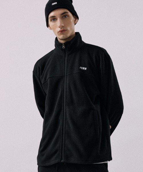 FCMM（エフシーエムエム）の「CLUB FLEECE ZIP-UP JACKET／クラブフリースジップアップジャケット（その他アウター・メンズ・ライトブルー/ミント/ベージュ/ピンク/ブラック/グレイッシュブルー・MEDIUM/LARGE）」の10枚目の写真