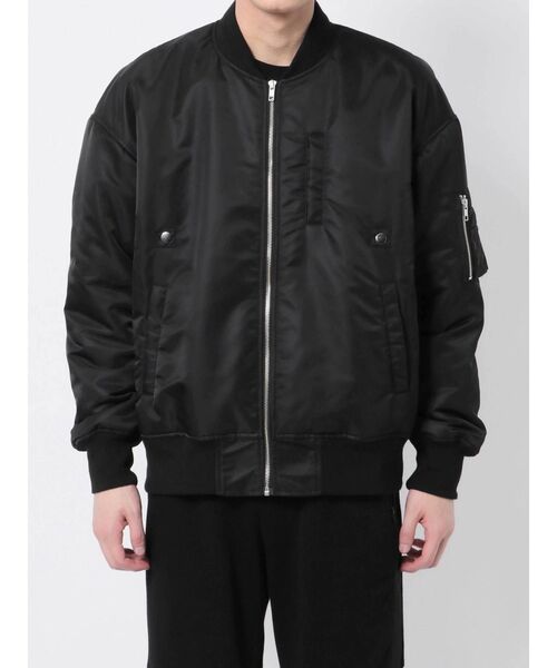 COTORICA（コトリカ）の「エルボースイッチMA-1（ブルゾン・メンズ・ブラック/カーキ・MEDIUM/LARGE）」の4枚目の写真