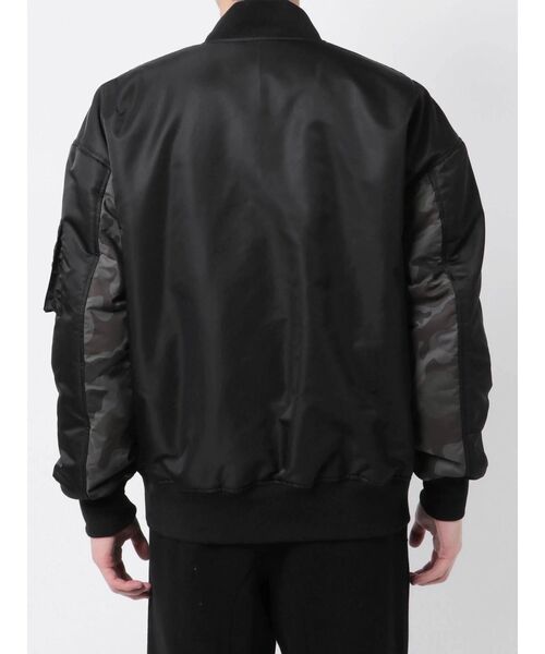 COTORICA（コトリカ）の「エルボースイッチMA-1（ブルゾン・メンズ・ブラック/カーキ・MEDIUM/LARGE）」の6枚目の写真