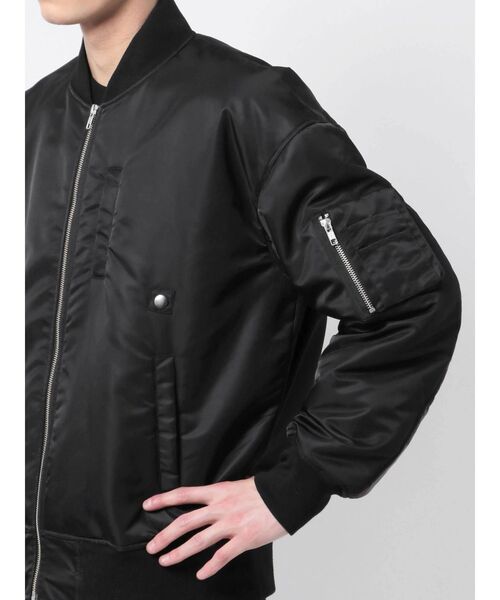 COTORICA（コトリカ）の「エルボースイッチMA-1（ブルゾン・メンズ・ブラック/カーキ・MEDIUM/LARGE）」の8枚目の写真