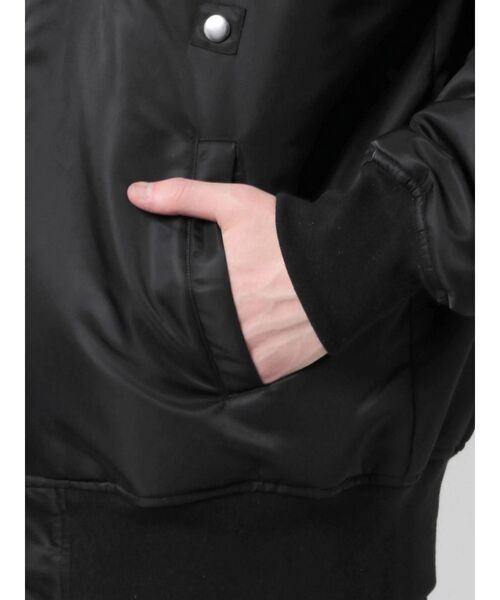 COTORICA（コトリカ）の「エルボースイッチMA-1（ブルゾン・メンズ・ブラック/カーキ・MEDIUM/LARGE）」の9枚目の写真