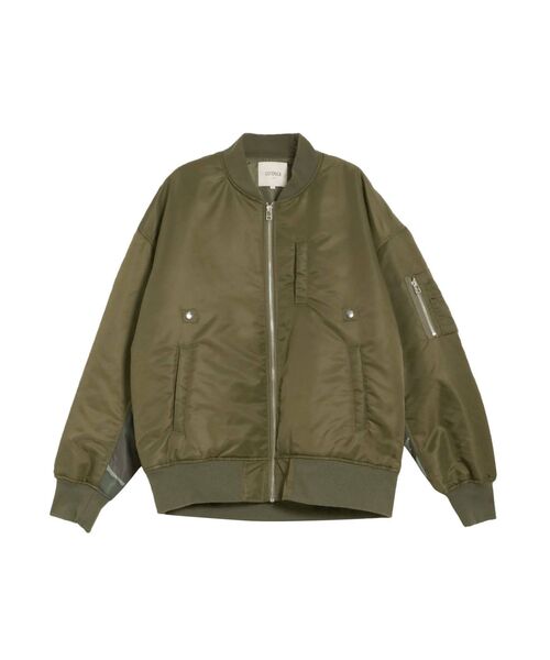 COTORICA（コトリカ）の「エルボースイッチMA-1（ブルゾン・メンズ・ブラック/カーキ・MEDIUM/LARGE）」の14枚目の写真