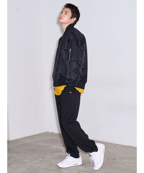 COTORICA（コトリカ）の「エルボースイッチMA-1（ブルゾン・メンズ・ブラック/カーキ・MEDIUM/LARGE）」の19枚目の写真