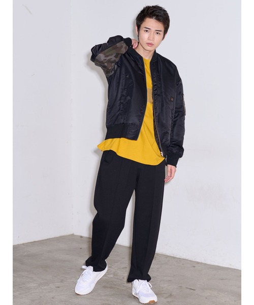 COTORICA（コトリカ）の「エルボースイッチMA-1（ブルゾン・メンズ・ブラック/カーキ・MEDIUM/LARGE）」の21枚目の写真