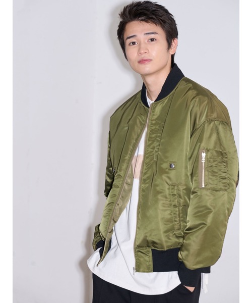 COTORICA（コトリカ）の「エルボースイッチMA-1（ブルゾン・メンズ・ブラック/カーキ・MEDIUM/LARGE）」の22枚目の写真