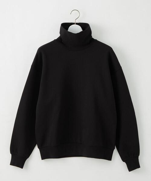 green label relaxing(グリーンレーベルリラクシング)の「<green label relaxing>GIZA スウェット タートルネック(スウェット・メンズ・ホワイト/ブラック/モカ・S/M/L/XL)」の14枚目の写真