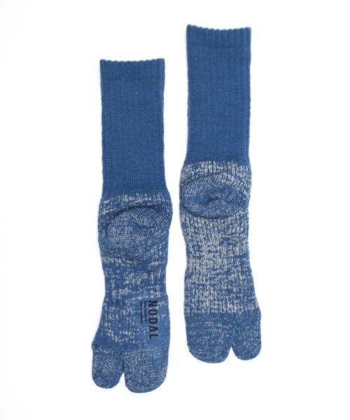 NODAL(ノーダル)の「NODAL / ノーダル 84N LONG SOCKSロングソックスタビソックス(ソックス/靴下・メンズ・ネイビー/イエロー/ホワイト/ブルー/パープル/ピンク/グリーン/ラベンダー/ベージュ/ターメリック/スモークピンク/ライトブルー/ライトイエロー/オレンジ/ブラウン・FREE)」の20枚目の写真