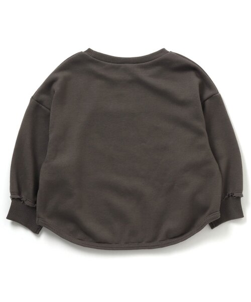 apres les cours（アプレレクール）の「WEB限定 サガラ刺繍トレーナー（スウェット・キッズ・サックスブルー/アイボリー/ブラウン/ベージュ/チャコール/ミント・110/90/100/80/120/130）」の19枚目の写真