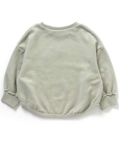 apres les cours（アプレレクール）の「WEB限定 サガラ刺繍トレーナー（スウェット・キッズ・サックスブルー/アイボリー/ブラウン/ベージュ/チャコール/ミント・110/90/100/80/120/130）」の17枚目の写真