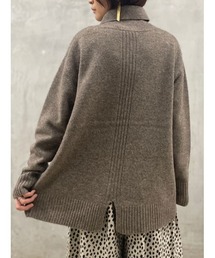 BEARDSLEY | 後ろスリットタートルニット(ニット/セーター)