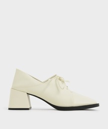 CHARLES & KEITH | ステップバック オックスフォードパンプス / Step-Back Oxford Pumps(ドレスシューズ)