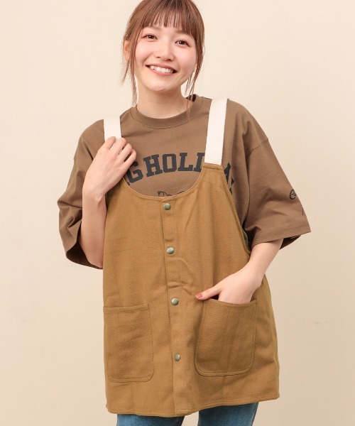 チチカカ(チチカカ)の「ネイティブ刺繍キャンプエプロン(エプロン・レディース・ブラウン系その他/その他1・FREE)」の5枚目の写真