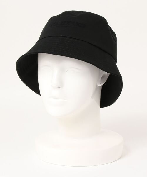 KaneZ（ケインズ）の「KaneZ/ケインズ/Flocking BucketHat/バケットハット（ハット・メンズ・ブラック・FREE）」の1枚目の写真