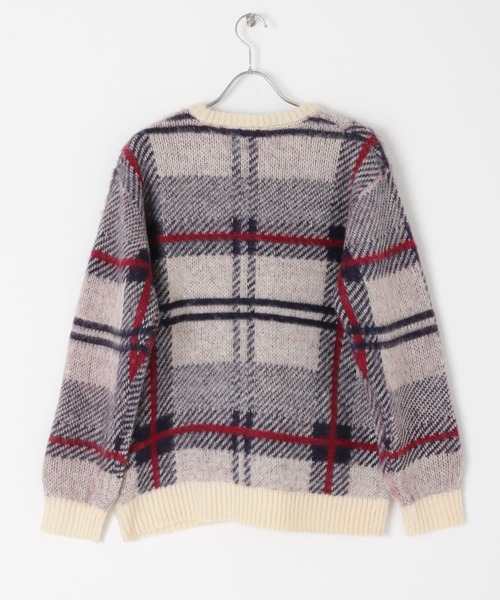 URBAN RESEARCH Sonny Label（アーバンリサーチサニーレーベル）の「チェックジャガードニットプルオーバー（ニット/セーター・メンズ・ブラウン系その他/ホワイト系その他/グレー系その他・MEDIUM/LARGE）」の16枚目の写真