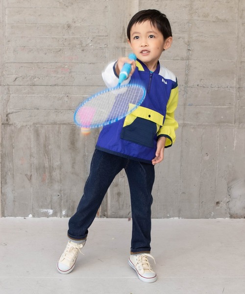 RAGMART（ラグマート）の「ナイロンプルオーバー（ナイロンジャケット・キッズ・グレー/ブルー・110cm/120cm/130cm/100cm）」の7枚目の写真