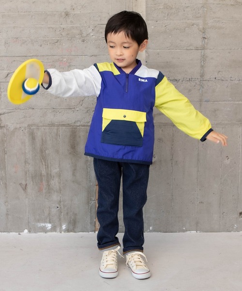 RAGMART（ラグマート）の「ナイロンプルオーバー（ナイロンジャケット・キッズ・グレー/ブルー・110cm/120cm/130cm/100cm）」の8枚目の写真