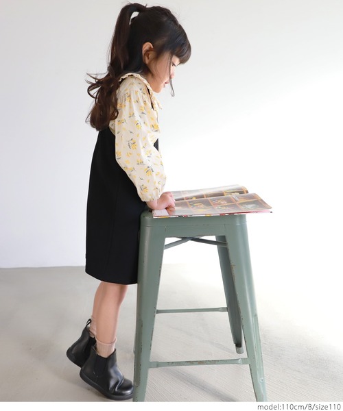 coca(coca)(コカ)の「キッズ フリル襟付き柄シャツ(シャツ/ブラウス・キッズ・A/B・100/110/120/130)」の9枚目の写真