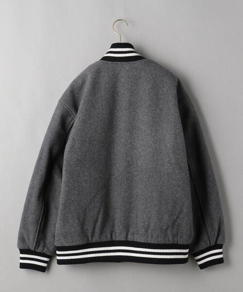 BEAUTY&YOUTH UNITED ARROWS（ビューティーアンドユースユナイテッドアローズ）の「【WEB限定】by アワード ジャケット（スタジャン・レディース・ブラック/グレー・FREE）」の13枚目の写真