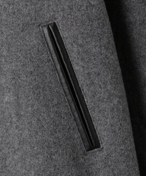 BEAUTY&YOUTH UNITED ARROWS（ビューティーアンドユースユナイテッドアローズ）の「【WEB限定】by アワード ジャケット（スタジャン・レディース・ブラック/グレー・FREE）」の15枚目の写真