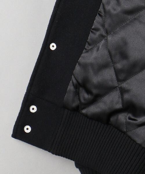 BEAUTY&YOUTH UNITED ARROWS（ビューティーアンドユースユナイテッドアローズ）の「【WEB限定】by アワード ジャケット（スタジャン・レディース・ブラック/グレー・FREE）」の17枚目の写真