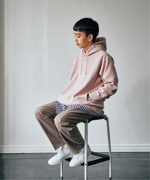 EDIFICE(エディフィス)の「スウェードタッチダンボールパーカー(パーカー・メンズ・ブラック/グレー/ベージュ/ピンク/タン/サックスブルー・LARGE/MEDIUM/SMALL)」の16枚目の写真