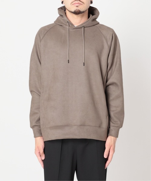 EDIFICE(エディフィス)の「スウェードタッチダンボールパーカー(パーカー・メンズ・ブラック/グレー/ベージュ/ピンク/タン/サックスブルー・LARGE/MEDIUM/SMALL)」の14枚目の写真