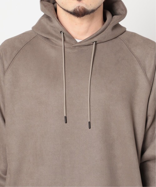 EDIFICE(エディフィス)の「スウェードタッチダンボールパーカー(パーカー・メンズ・ブラック/グレー/ベージュ/ピンク/タン/サックスブルー・LARGE/MEDIUM/SMALL)」の10枚目の写真