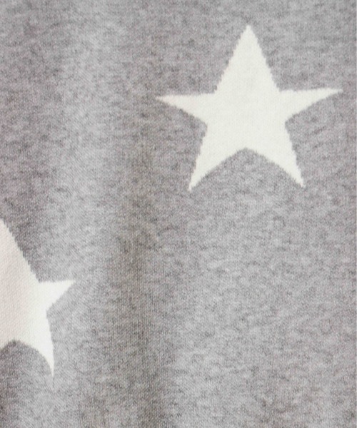 Jines（ジネス）の「STAR柄クルーネックプルオーバーニット（ニット/セーター・レディース・ブラック/グレー/ネイビー・38）」の20枚目の写真