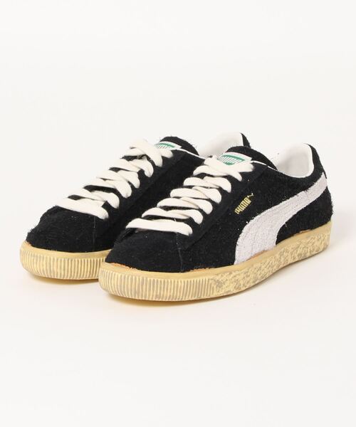 PUMA（プーマ）の「PUMA プーマ ユニセックス スウェード ビンテージ THE NEVERWORN スニーカー（スニーカー・メンズ・ブラック・23.0cm/25.0cm/22.5cm/23.5cm/26.5cm/27.5cm/28.0cm/28.5cm/25.5cm/24.5cm/24.0cm/27.0cm/26.0cm/22.0cm）」の4枚目の写真