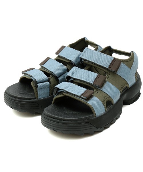 チチカカ(チチカカ)の「3ベルトサンダル(サンダル・レディース・ブラック/カーキ・MEDIUM/LARGE/XX-LARGE)」の9枚目の写真