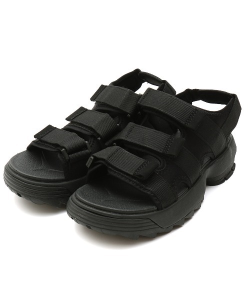 チチカカ(チチカカ)の「3ベルトサンダル(サンダル・レディース・ブラック/カーキ・MEDIUM/LARGE/XX-LARGE)」の8枚目の写真