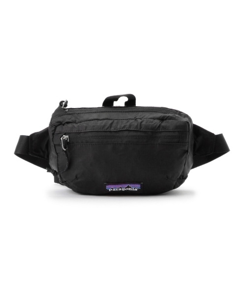 patagonia(パタゴニア)の「Patagonia / LightWeight Travel MiniHipBag(ボディバッグ/ウエストポーチ・レディース・サックスブルー/グレー/ブラック/ピンク・ONE SIZE)」の2枚目の写真