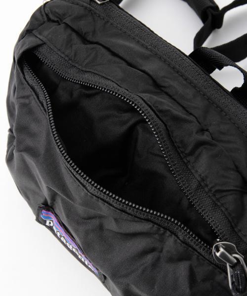 patagonia(パタゴニア)の「Patagonia / LightWeight Travel MiniHipBag(ボディバッグ/ウエストポーチ・レディース・サックスブルー/グレー/ブラック/ピンク・ONE SIZE)」の9枚目の写真