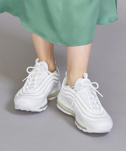 NIKE(ナイキ)の「<NIKE(ナイキ)>ウィメンズ AIR MAX 97 エアマックス/スニーカー(スニーカー・レディース・ホワイト/ブラック・23cm/23.5cm/24cm/24.5cm/25cm)」の14枚目の写真